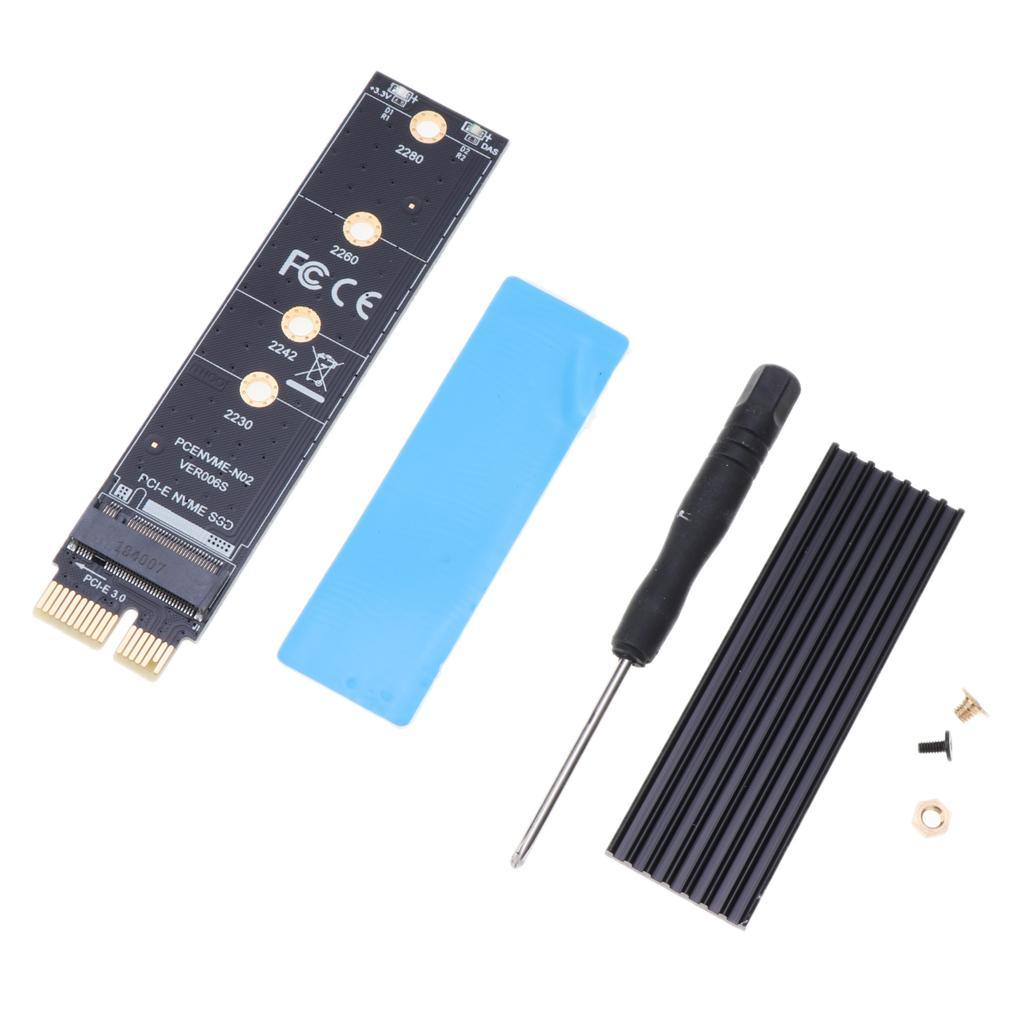 M.2 SSD to PCIE 3.0 Adapter Expansion Card& Case