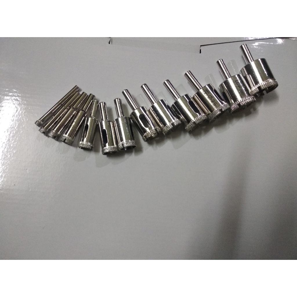 Mũi khoan kính , mũi khoét gạch men, đá hoa cương,từ 6 đến 28