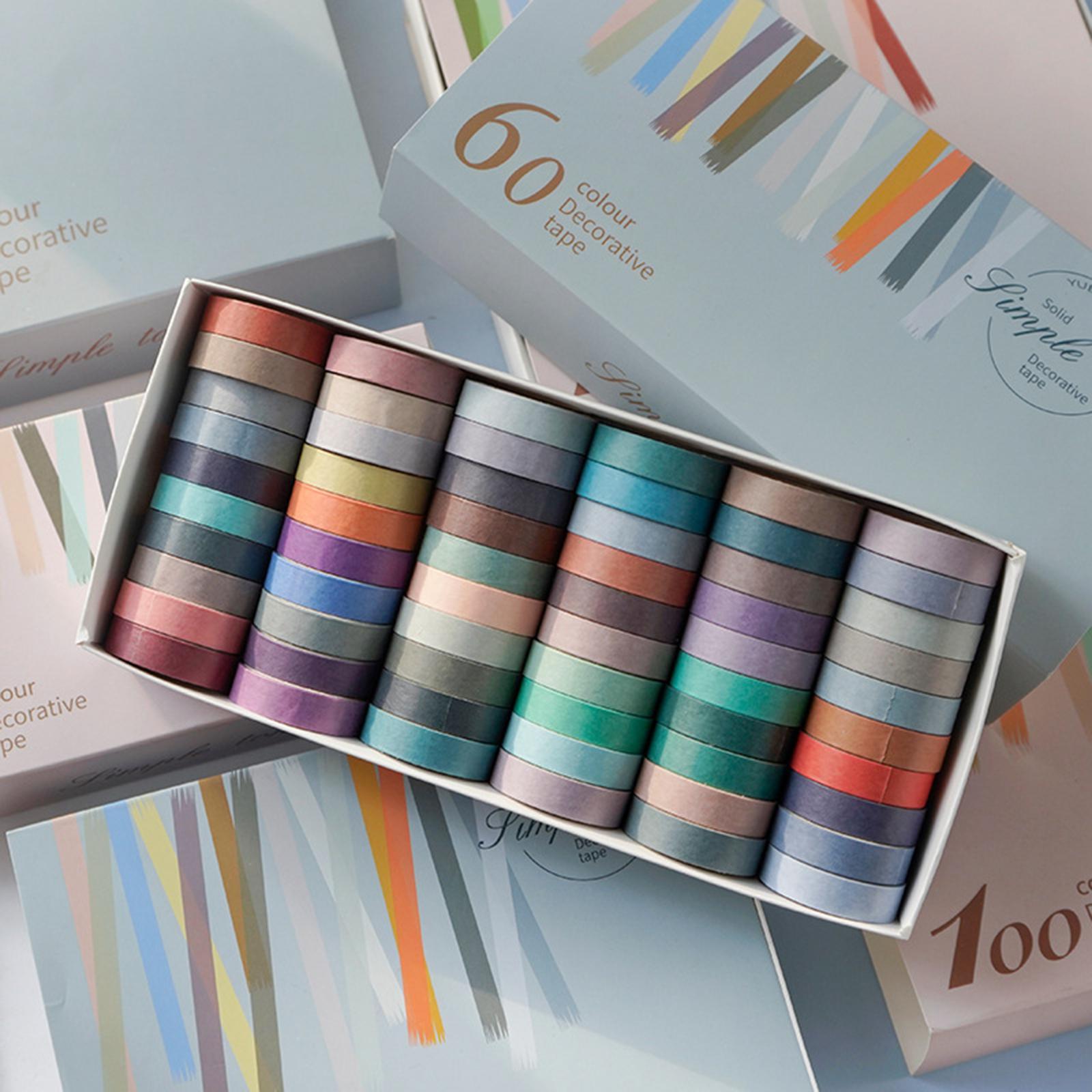 Washi Tape Set Masking Tape Decorative Scrapbooking Office Supplies