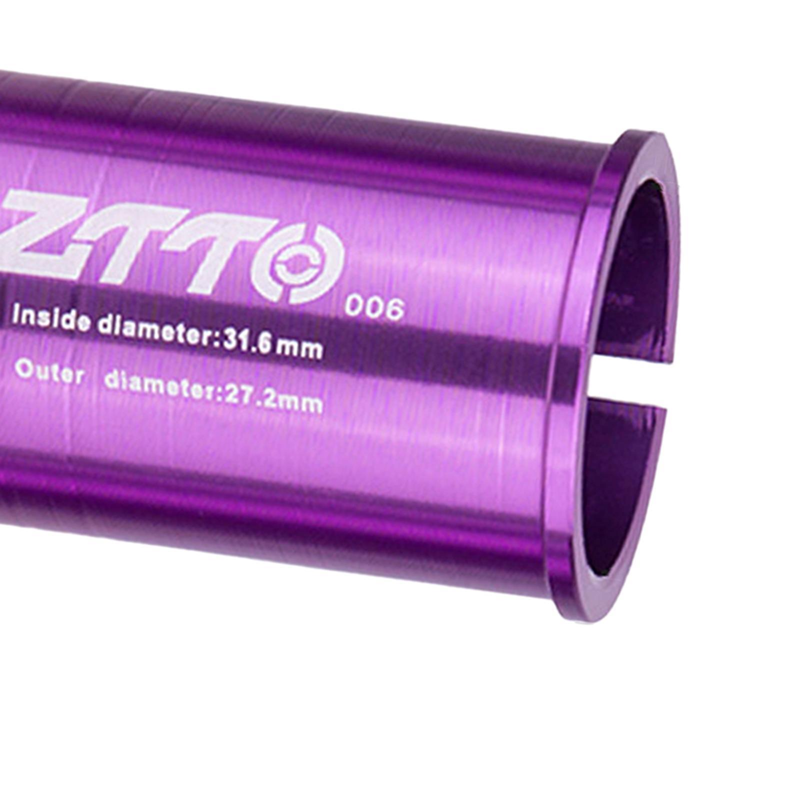 2x Seatpost Shim Seat Post Tube Sleeve Adapter 25.4mm 27.2mm 28.6mm 30.4mm 30.8mm 31.6mm 33.9mm 34.9mm for Mountain Bike,Road Bike,,BMX, Gear