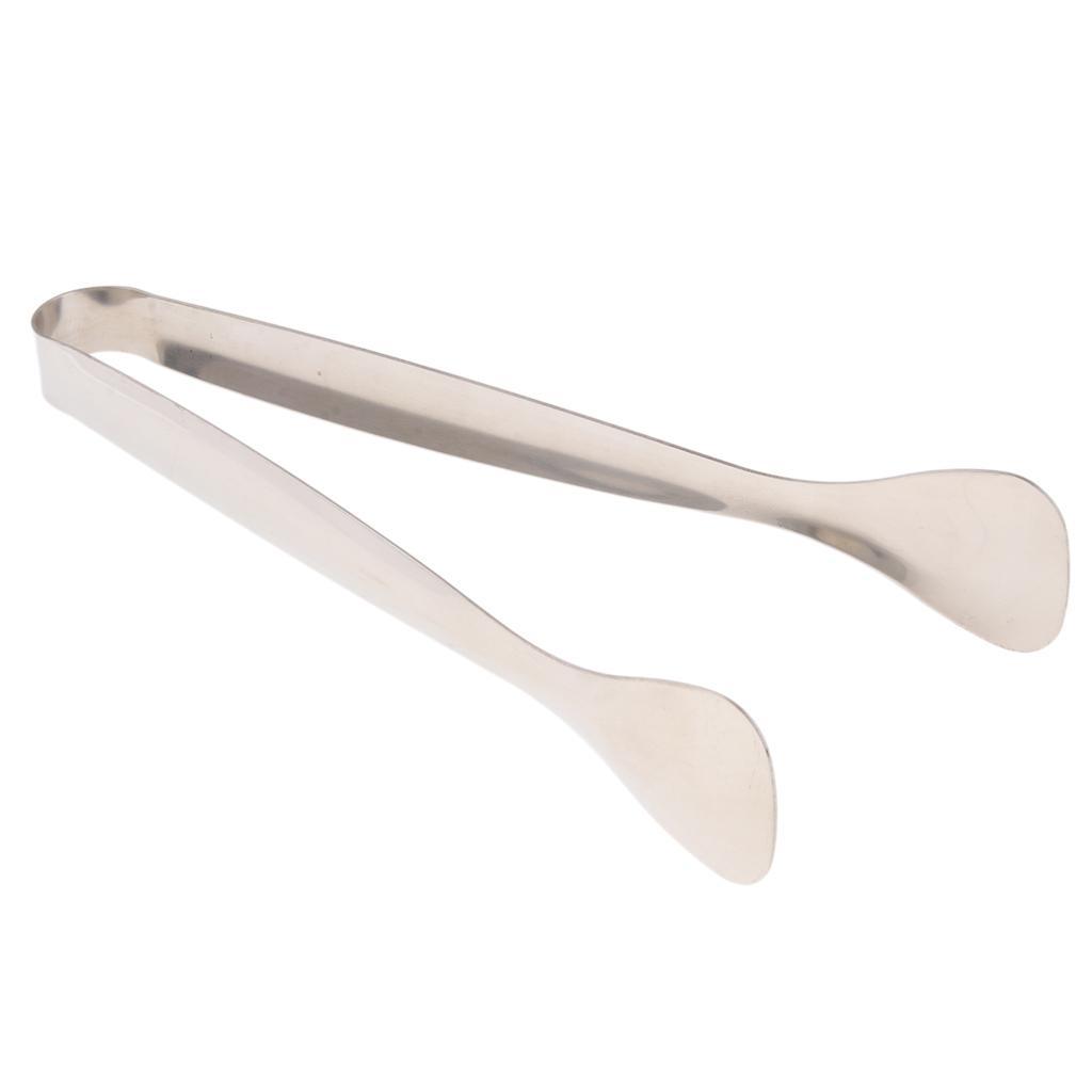 Sugar Tongs Stainless Steel Ice Tongs Kitchen Serving Tong Tea Coffee 12cm