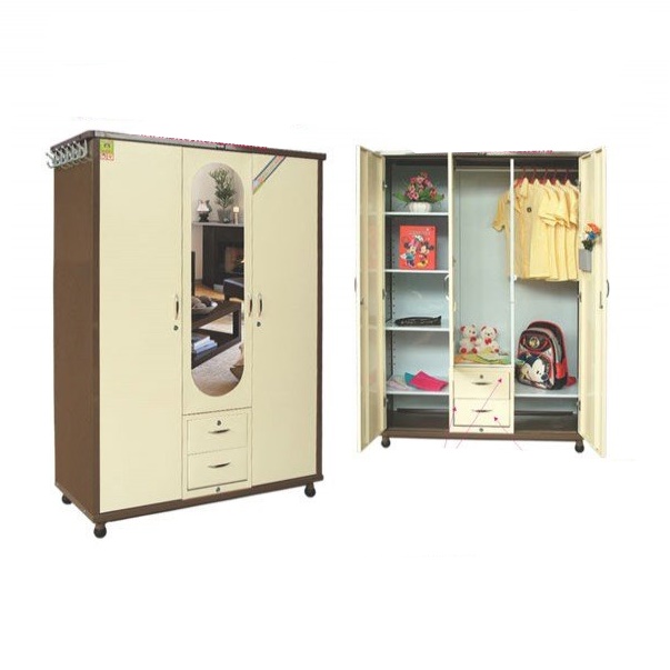Tủ sắt quần áo lắp ráp