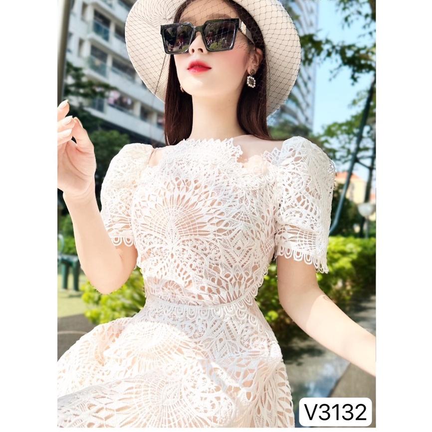 Đầm Ren Thiết Kế Eli Dress 2 dây Chất Liệu Ren Độc Đáo - Váy Ren Thiết Kế Độc Lạ, Trẻ Trung