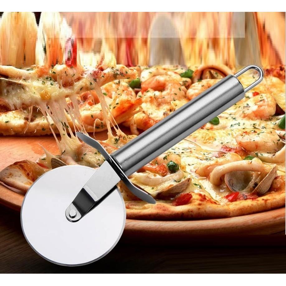 Bộ dao và muỗng cắt chia bánh pizza