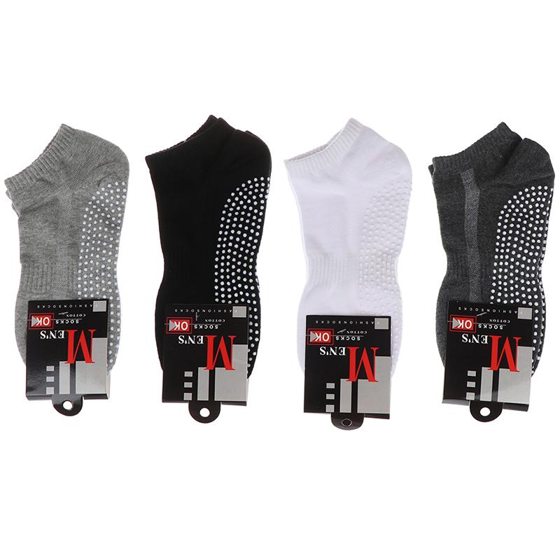 Nam Cotton Chống Trơn Trượt Tập Yoga Có Tay Cầm Thoáng Khí Chống Trượt Tầng Tất Cho Pilates Tập Gym Thể Hình size 39-44 Color: Light grey