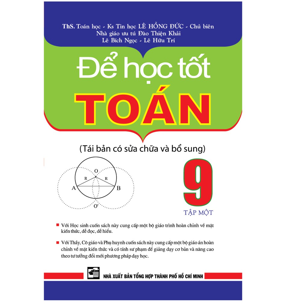 Sách - Để Học Tốt Toán 9/1