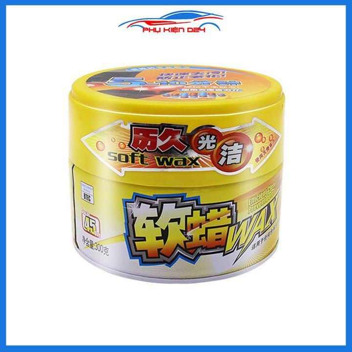 Sáp đánh bóng sơn xe Botny Soft Wax Bb-1718 bảo vệ bề mặt sơn, chống tia UV, trọng lượng 300g