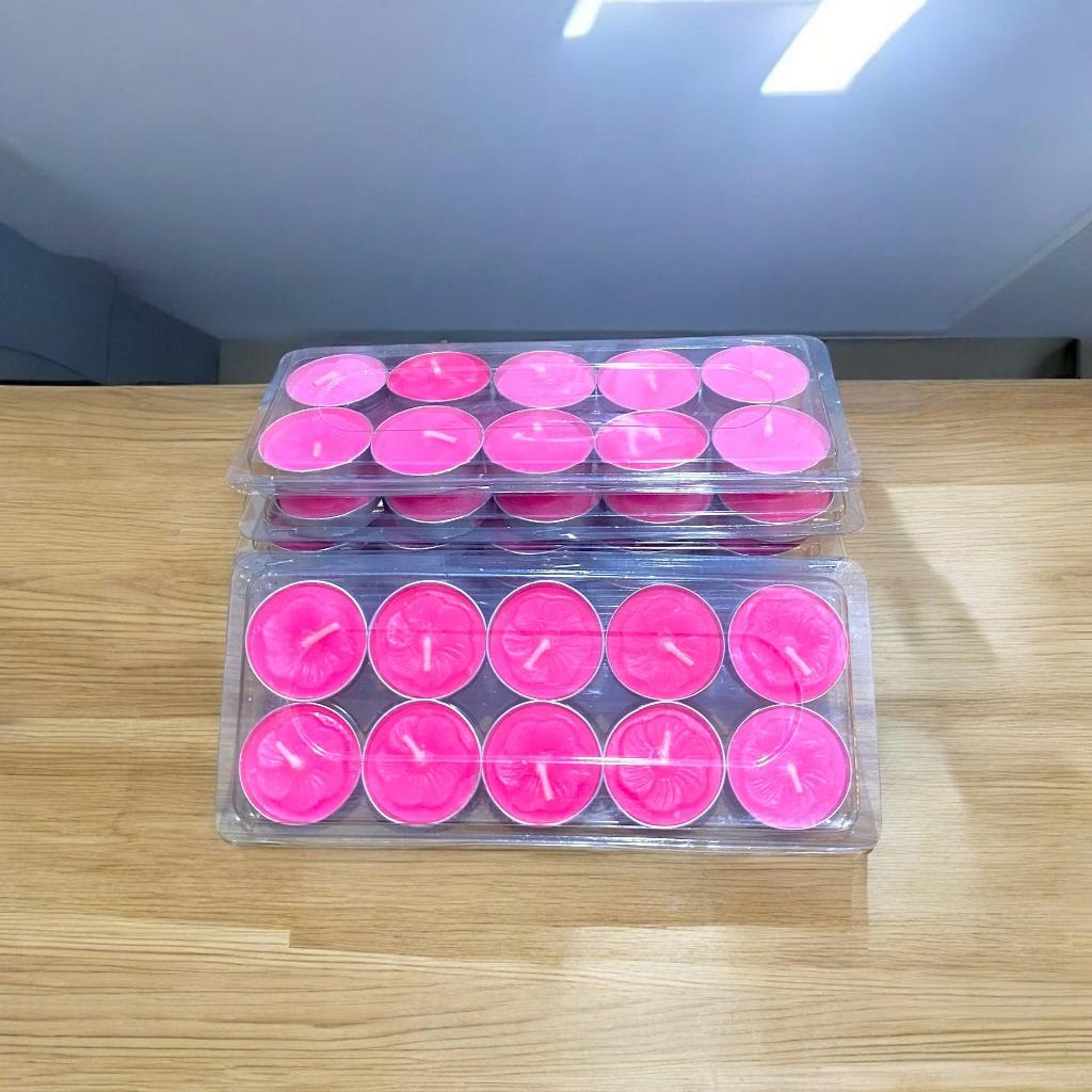 Hộp nến tealight 10 viên RỒNG VIỆT, nến thơm dâng ban thờ thần tài, ban gia tiên, dâng sao giải hạn
