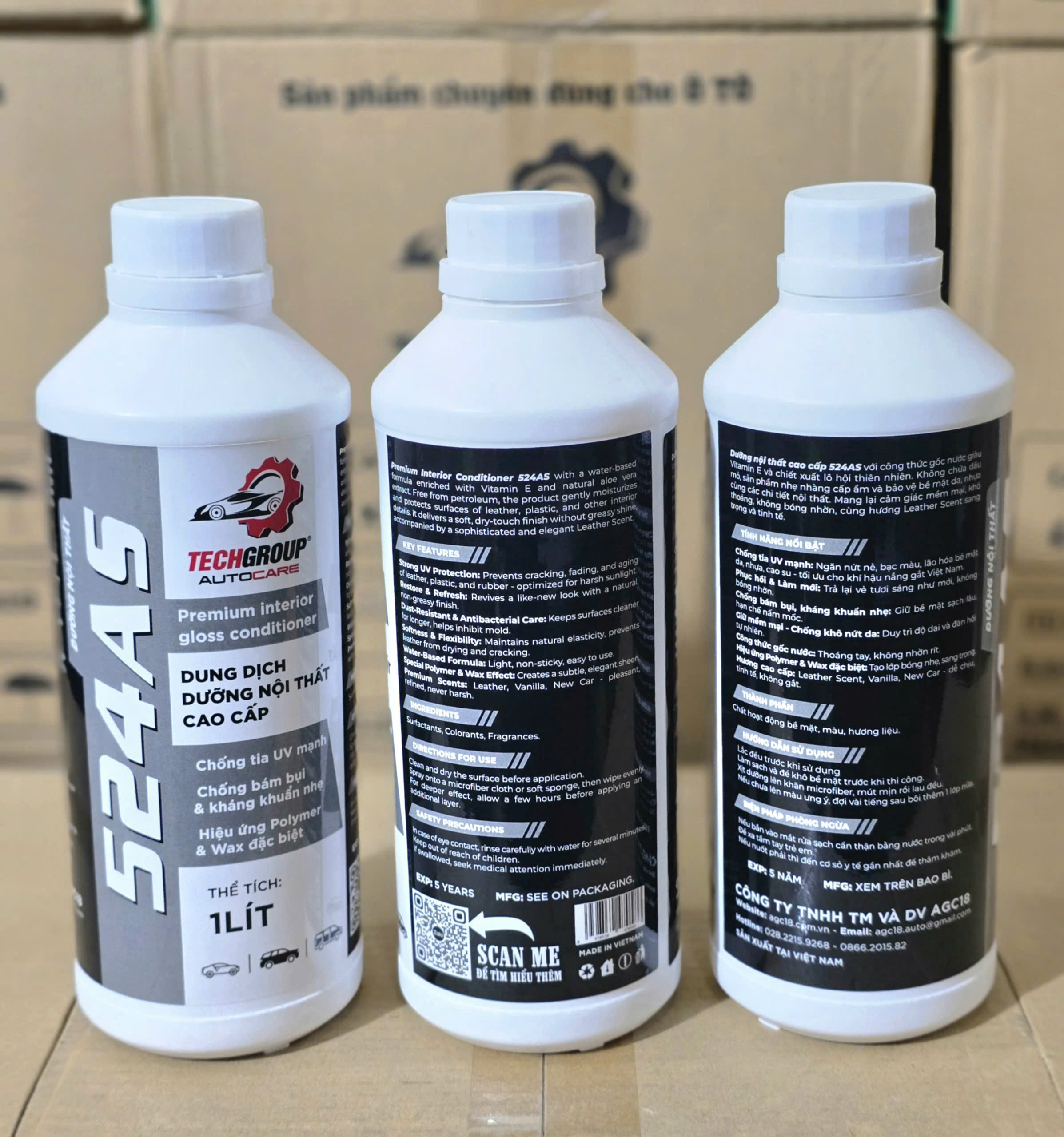 Dưỡng nội thất cao cấp Techgroup 524AS