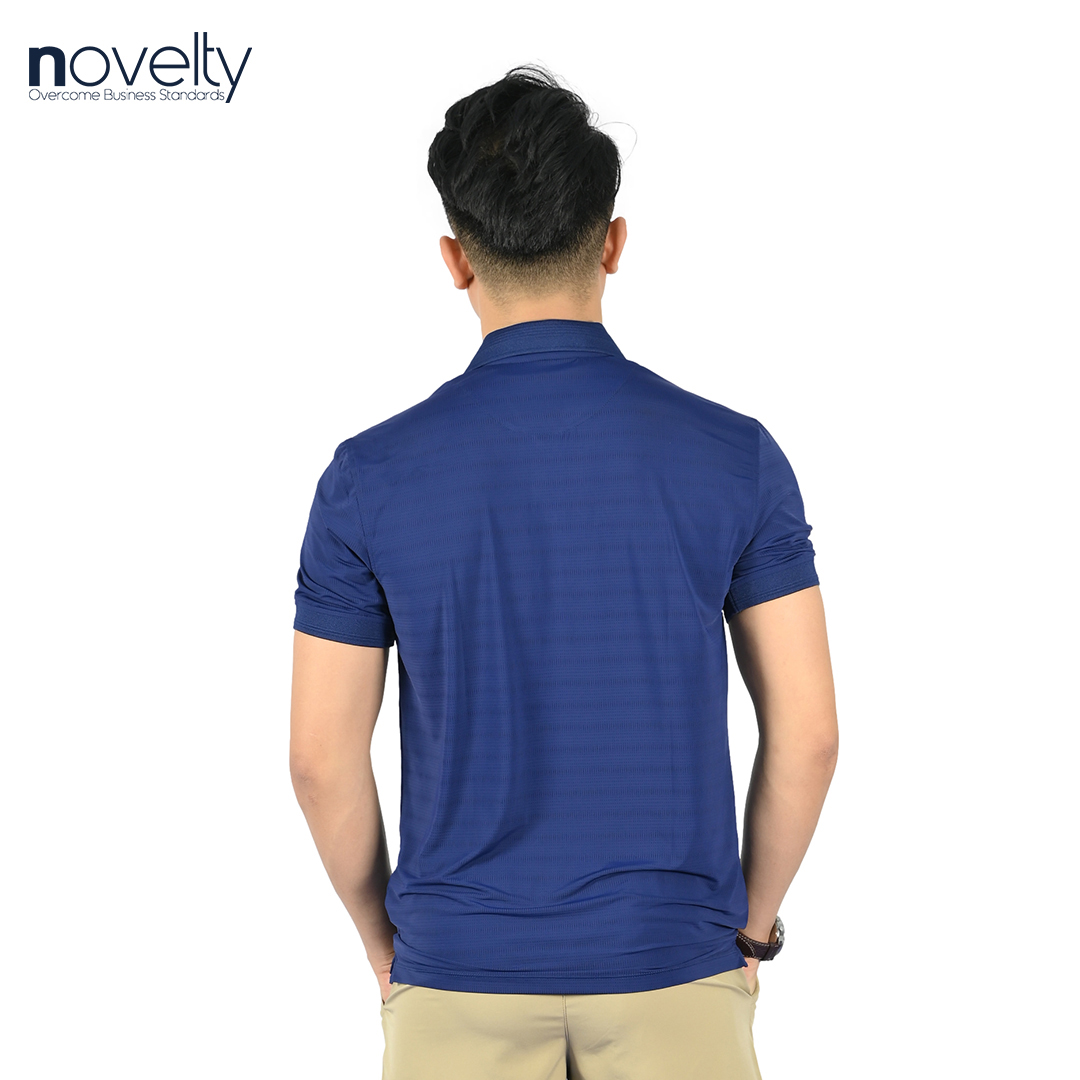 Áo thun Polo nam Novelty 210059 màu xanh đen