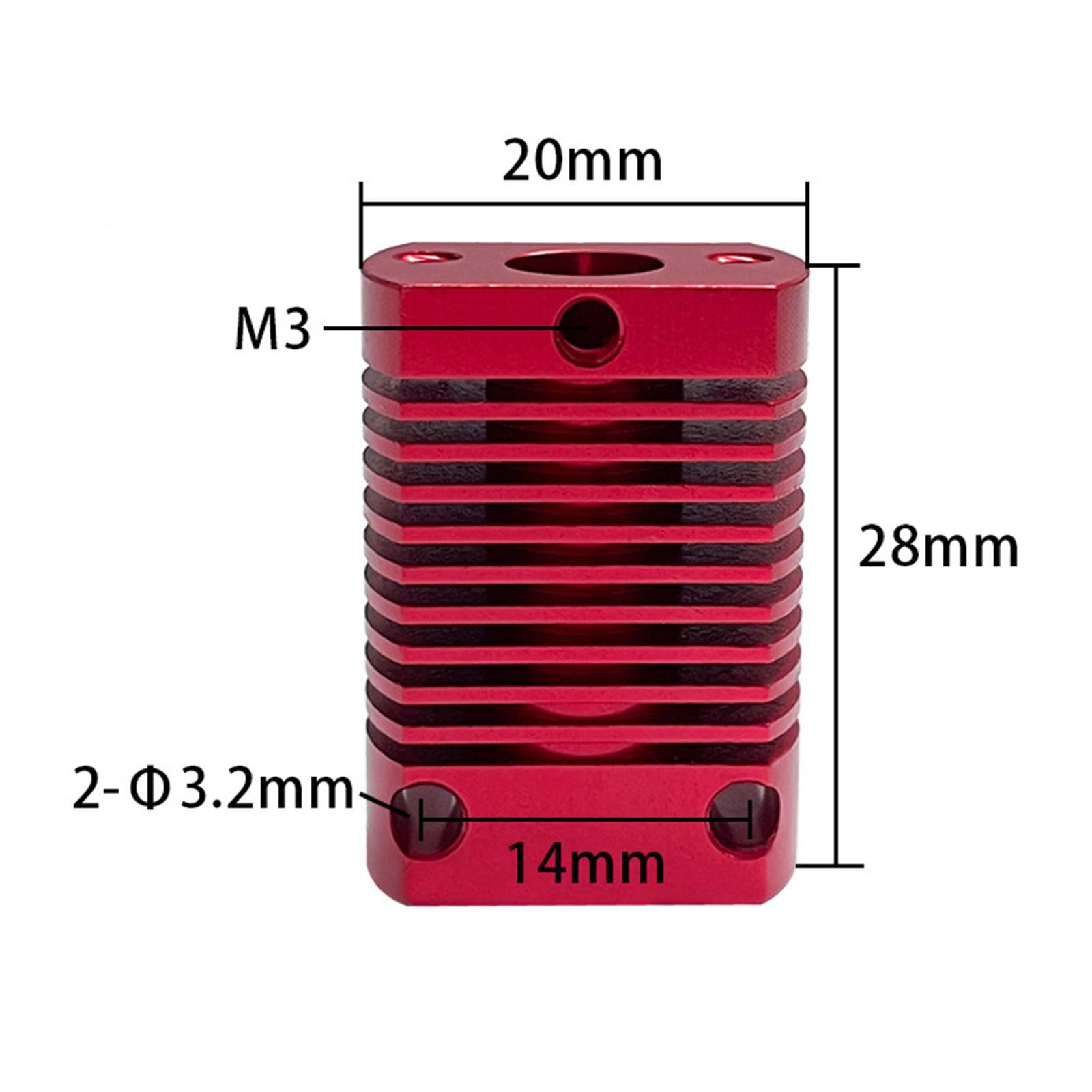 Aluminum Heat Sink  Heat Sink Cooling for cr Extruder Heated Block