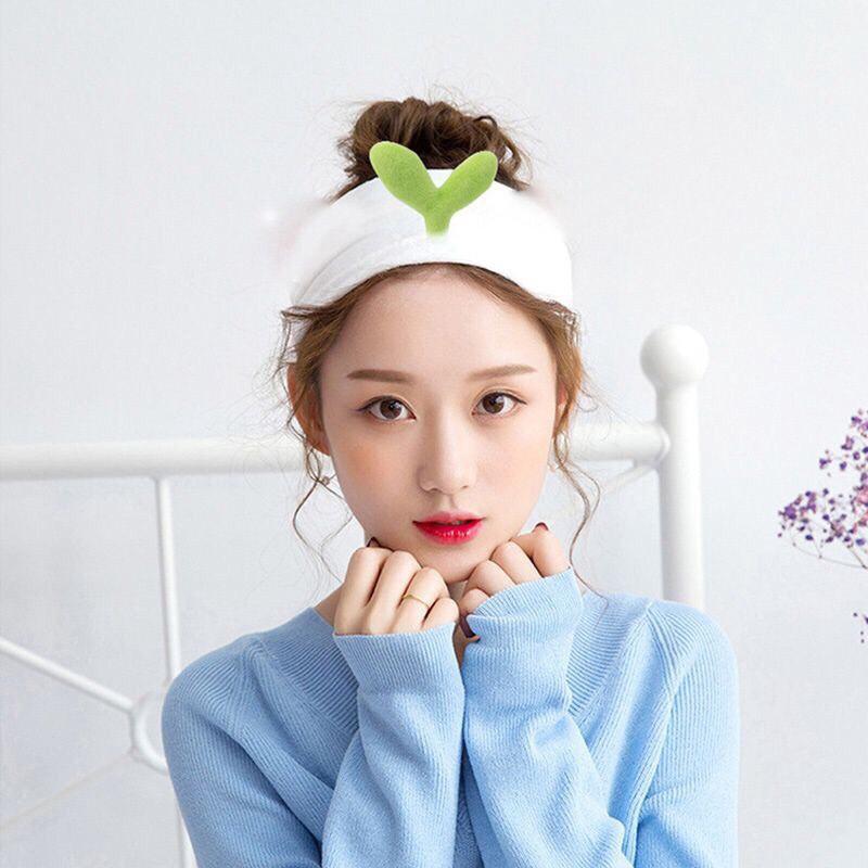 Băng đô turban nữ mầm cây thời trang hàn quốc dễ thương