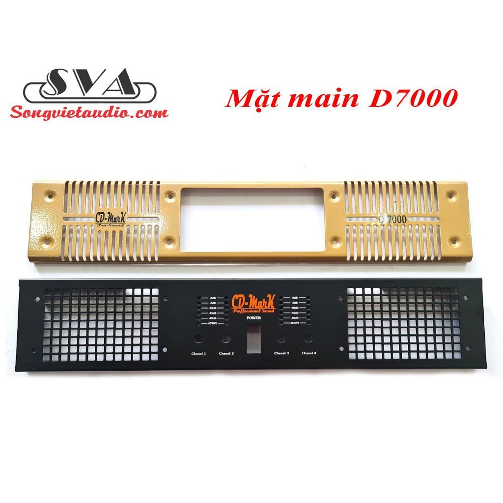 Mặt trước main 2u 4 kênh D7000 - 2 miếng - Kèm núm và công tắc