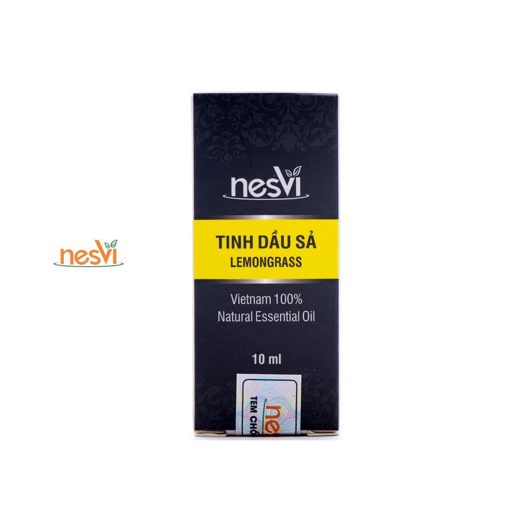 Tinh dầu thiên nhiên thơm phòng hương Sả chanh Nesvi Lemongrass 10ml