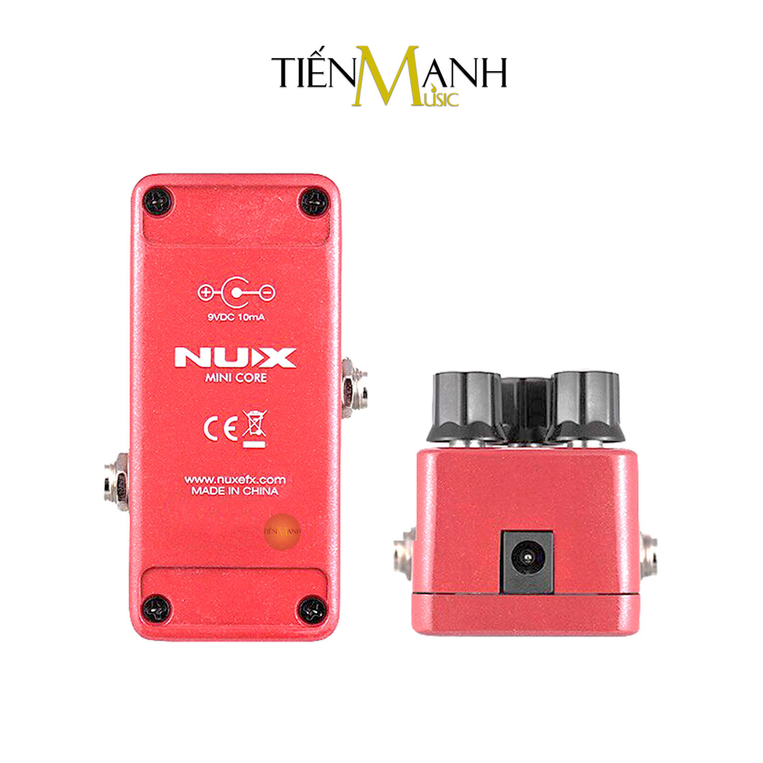 Phơ Đàn Guitar Nux Distortion NDS2 Brownie  - Bàn Đạp Effect Pedal Mini Core NDS-2 Hàng Chính Hãng