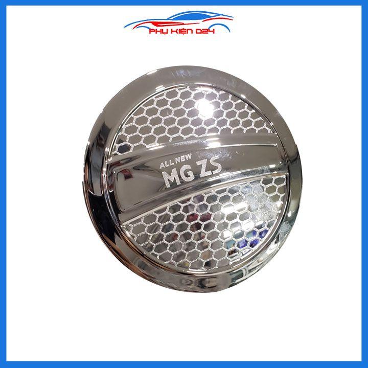 Ốp nắp xăng MG ZS 2021-2022-2023 mạ crom bảo vệ chống trầy trang trí ô tô