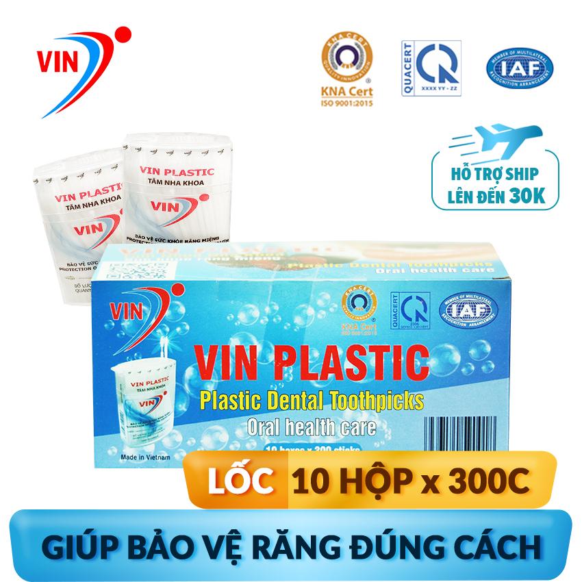 Tăm nha khoa (Lốc 10 hộp x hộp 300) (3000 cái) MS-006