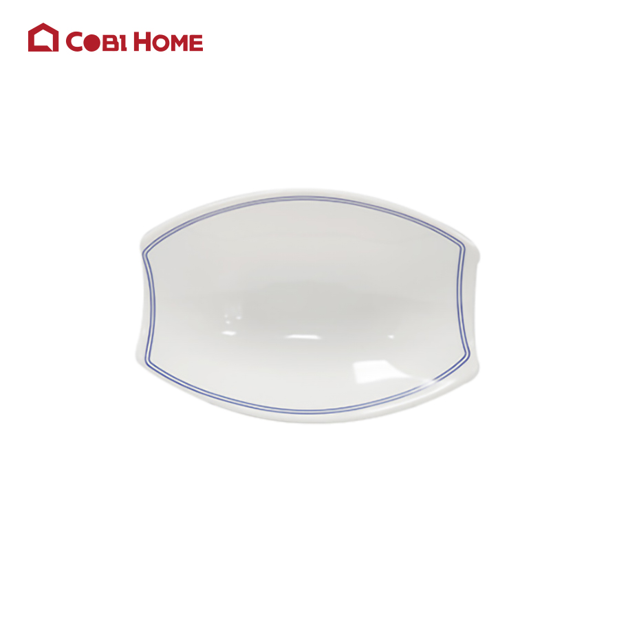 Đĩa hình Oval bằng melamine cao cấp sang