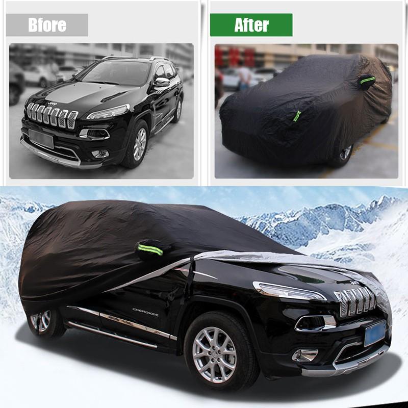 Bạt phủ cao cấp ô tô Toyota Innova nhãn hiệu Macsim sử dụng trong nhà và ngoài trời chất liệu Polyester - màu đen