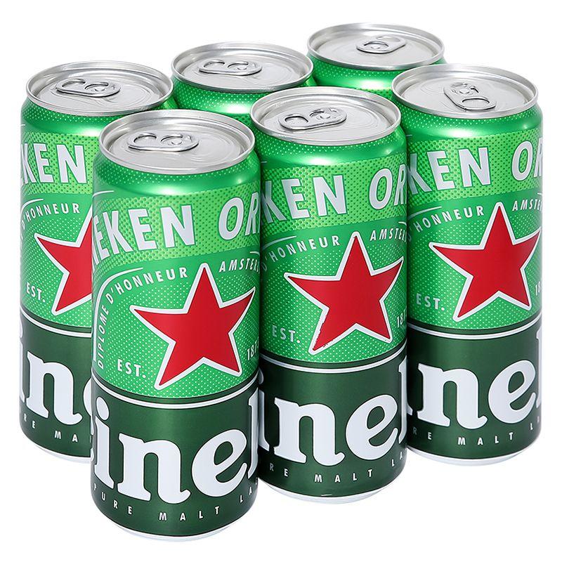 Lốc 6 Lon Bia Heineken 330ml/Lon - 8934822235338 - Giá Tiki khuyến mãi:  115,200đ - Mua ngay! - Tư vấn mua sắm & tiêu dùng trực tuyến Bigomart