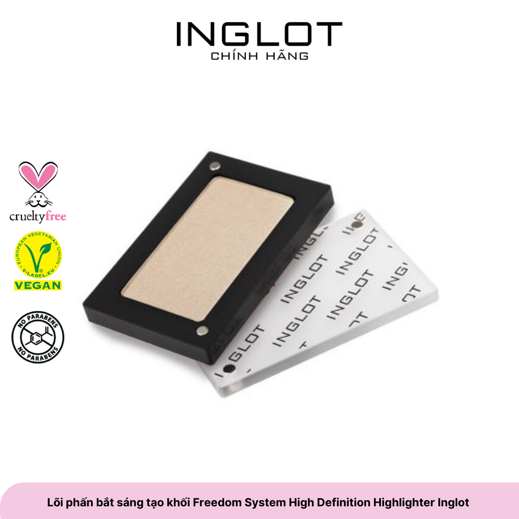 Lõi phấn tạo khói hiệu ứng HD Highlighter Inglot (4.8g)