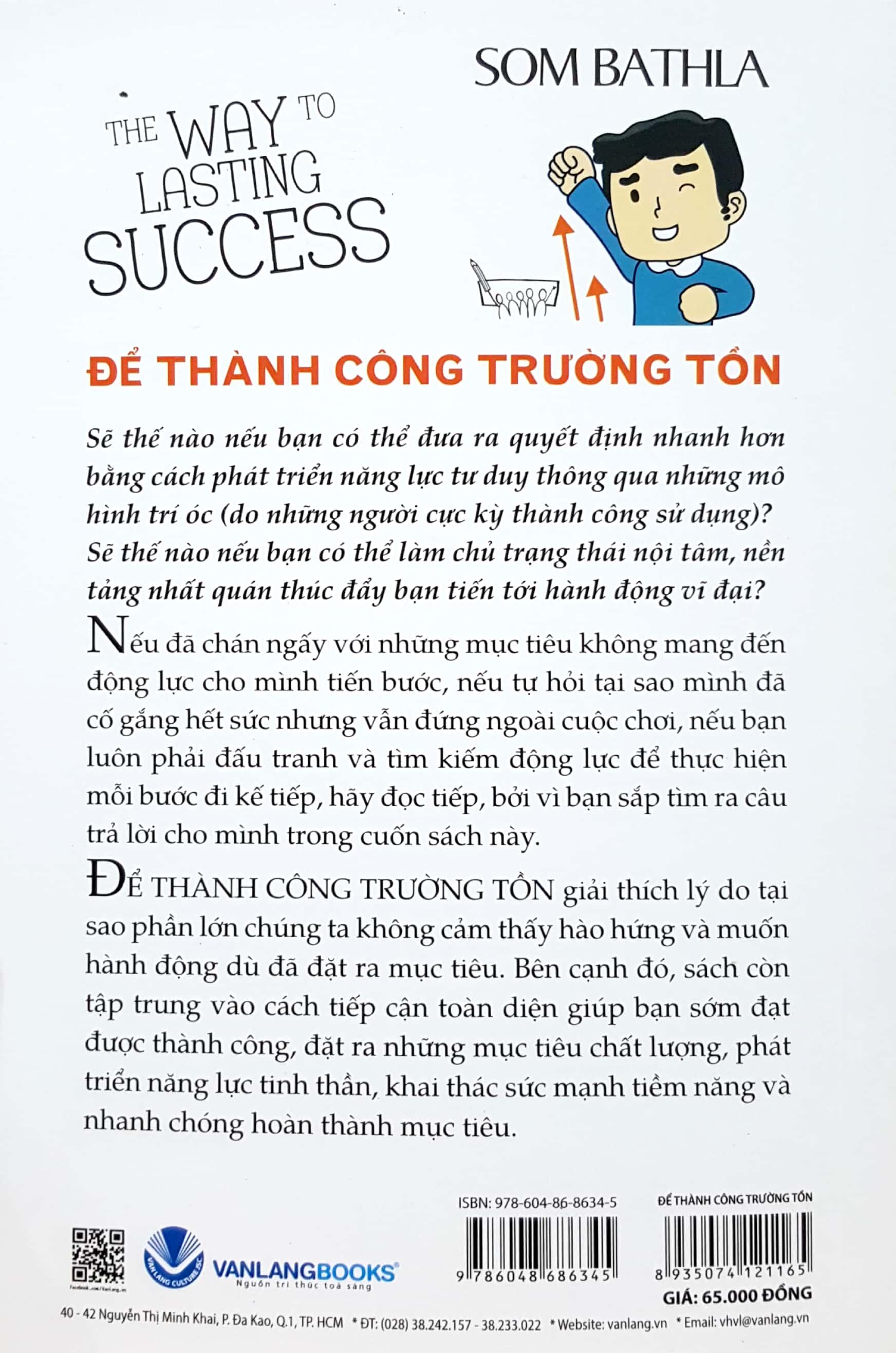 Để Thành Công Trường Tồn