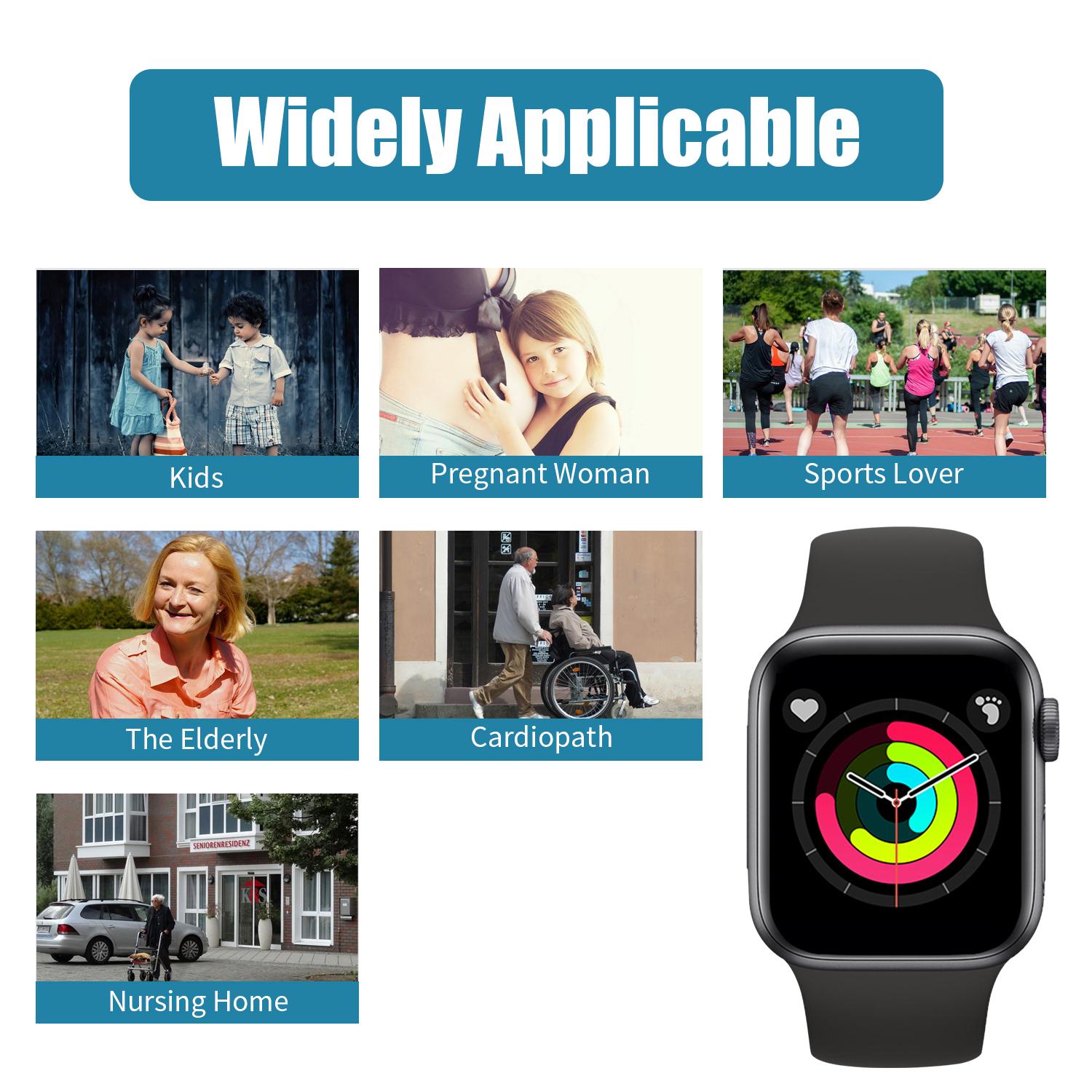 Đồng hồ thông minh đa chức năng theo theo dõi nhịp tim, huyết áp, tập thể dục, mình hình cảm ứng, chống nước IP67