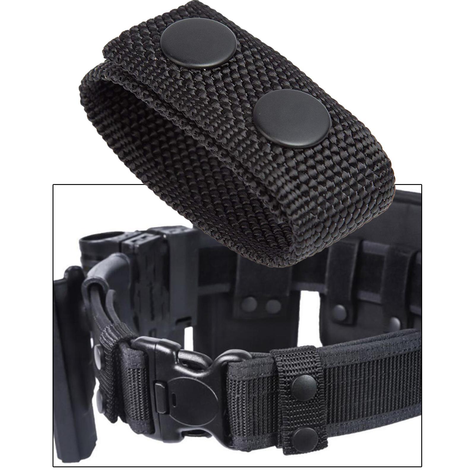 Durable Duty Belt Buckle Fixing Wide Belt Webbing Strap Belt Sports Keeper