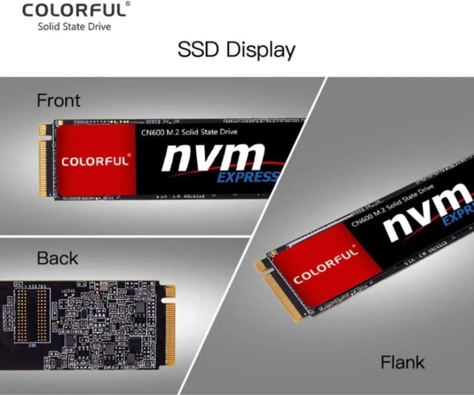 Ổ cứng SSD Colorful 512GB M2 NVMe CN600 - Hàng chính hãng Networkhub phân phối