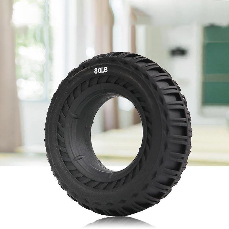 Silica Gel Hand Grip Gripping Ring Portable Muscle Power Training Hand Finger Exerciser Rehabilitation Practise Finger Device