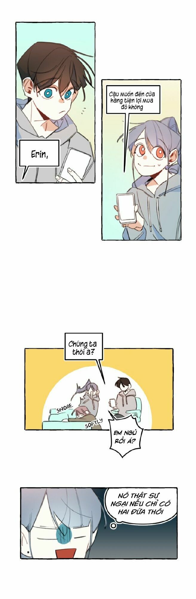 lời yêu thì cần app để dịch không? chapter 3 22