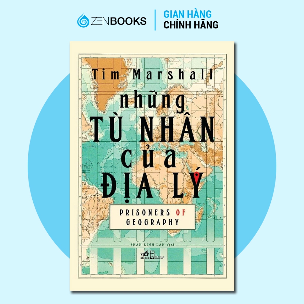 Sách - Những tù nhân của địa lý - Tim Marshall - Bìa cứng