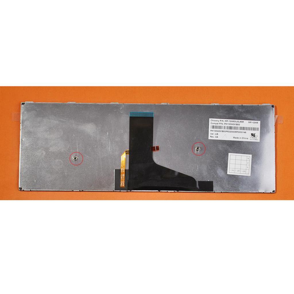 US Keyboard Set W/ Backlit For Toshiba Satellite L40-A S40-A