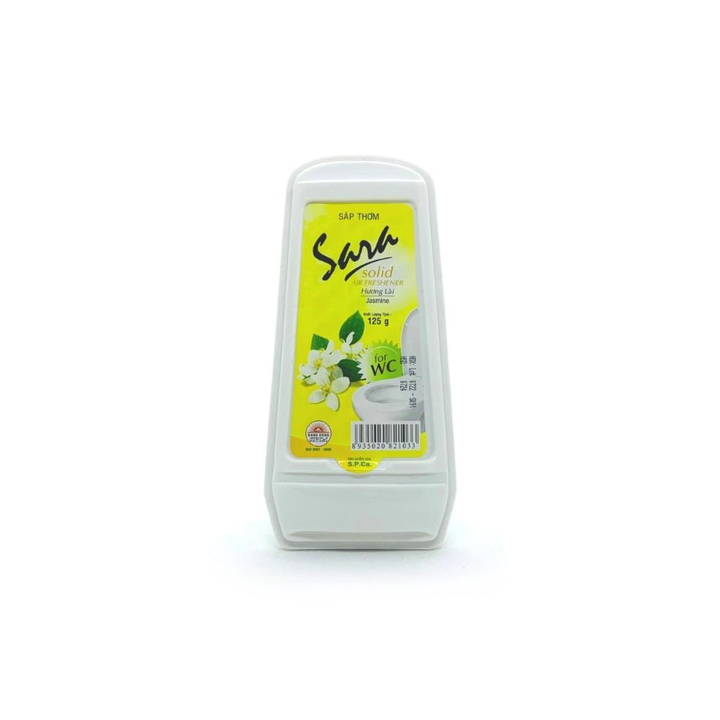 Sáp Thơm Nhà Vệ Sinh Khử Mùi Sara 125g Sáp Thơm Toilet Khử Mùi Dùng Cho Cả Phòng Ngủ, Ô Tô, Tủ Quần Áo, Tủ Giày