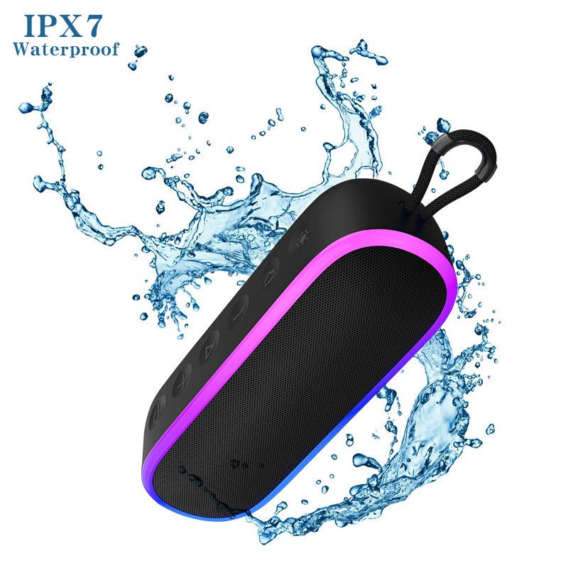 Loa bluetooth ưu đãi nhất Mingguo Amazon loa siêu trầm thẻ chống nước âm lượng lớn loa bluetooth ngoài trời