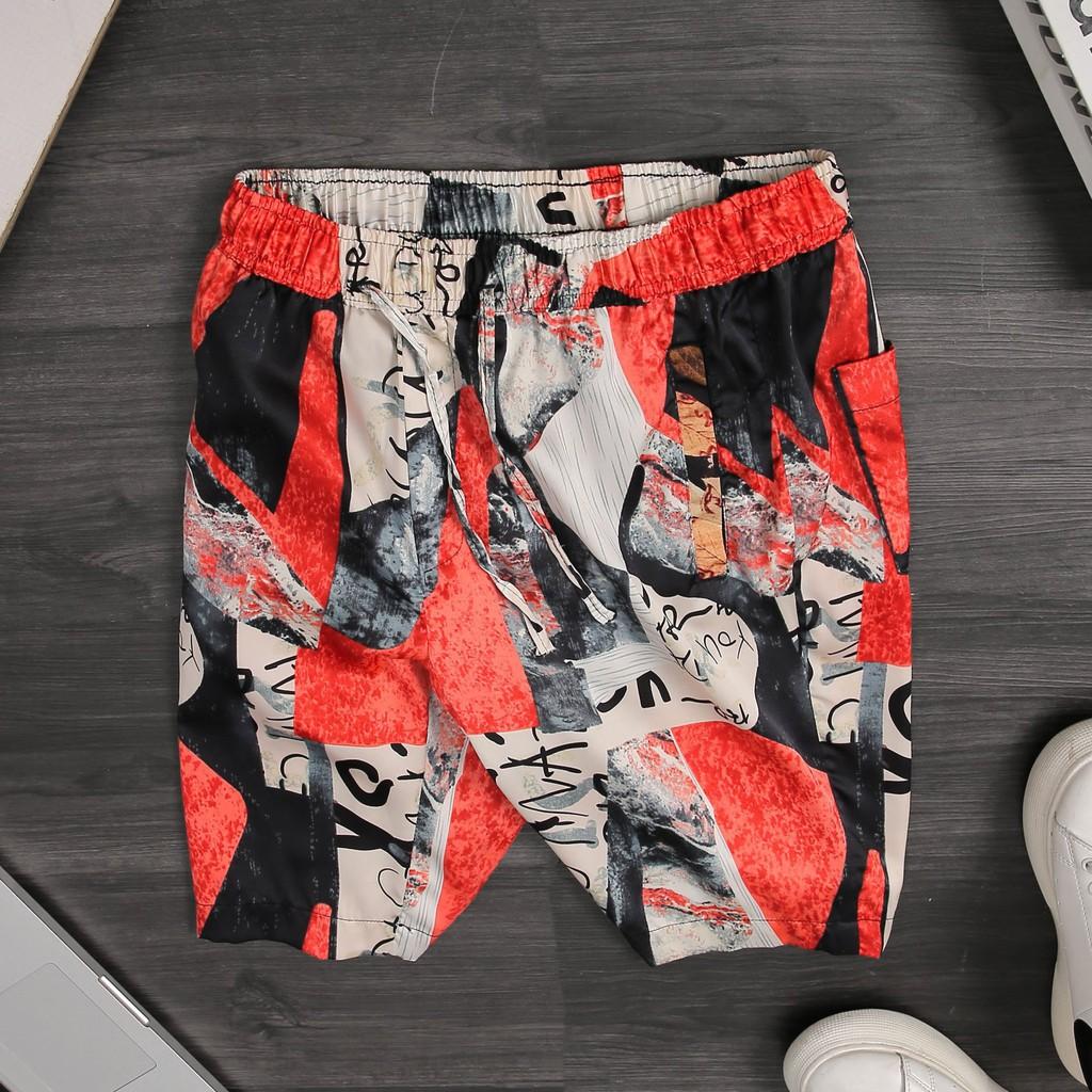 Set đồ đi biển nam - Nữ vải satin thoáng mát