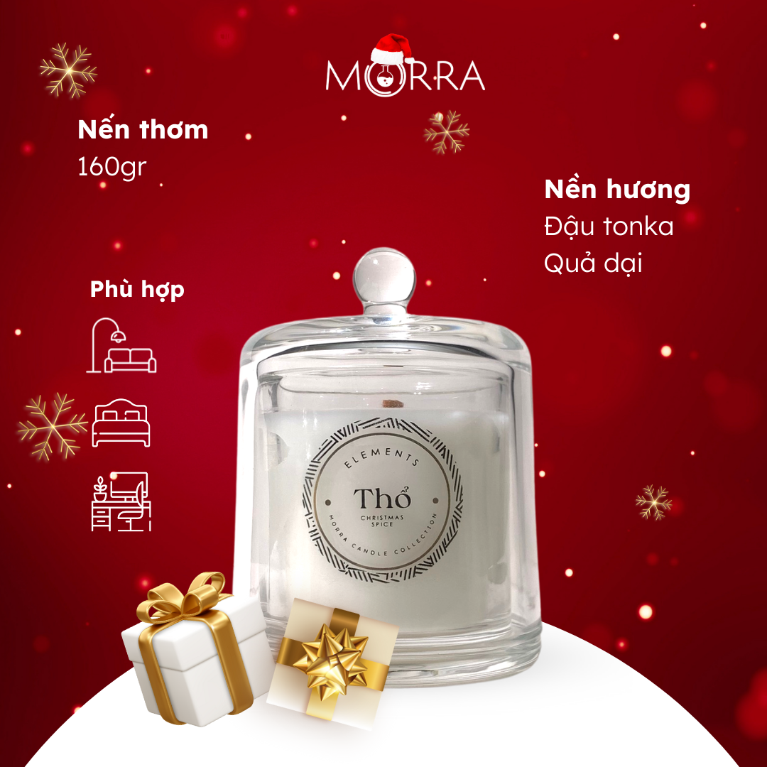 Nến Elements Mệnh Thổ - Christmas Spice