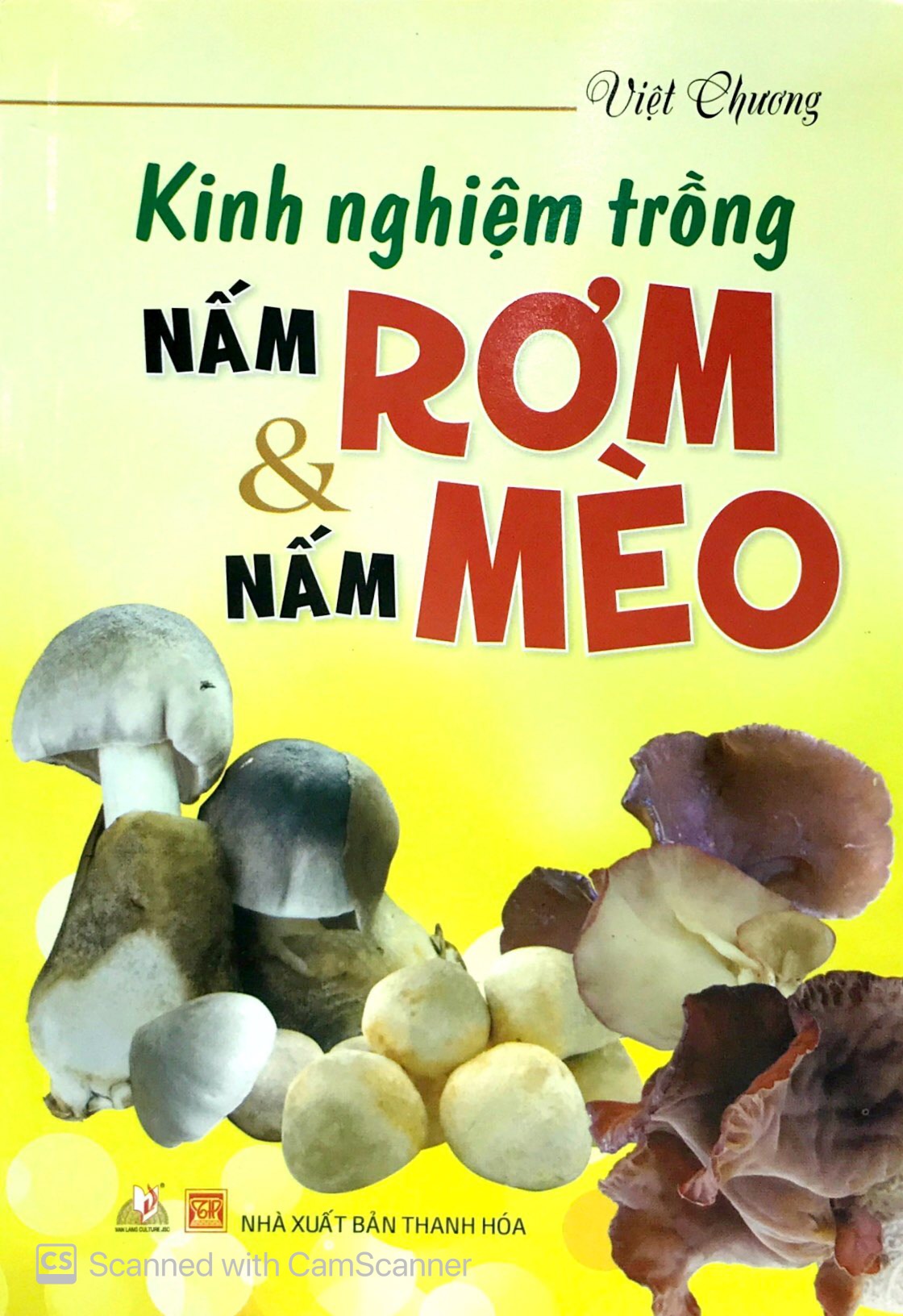 Kinh Nghiệm Trồng Nấm Rơm &amp; Nấm Mèo - Vanlangbooks