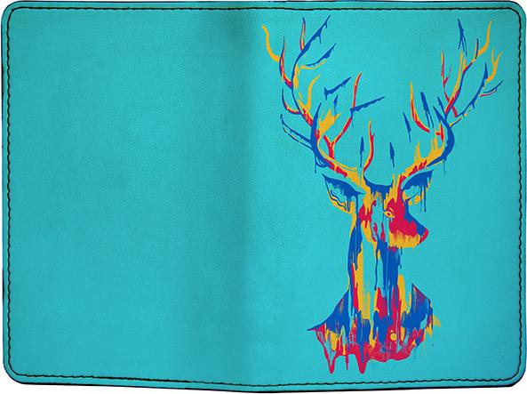 Bao Da Hộ Chiếu / PASSPORT Mika Nhộng DEER-002-P - Xanh