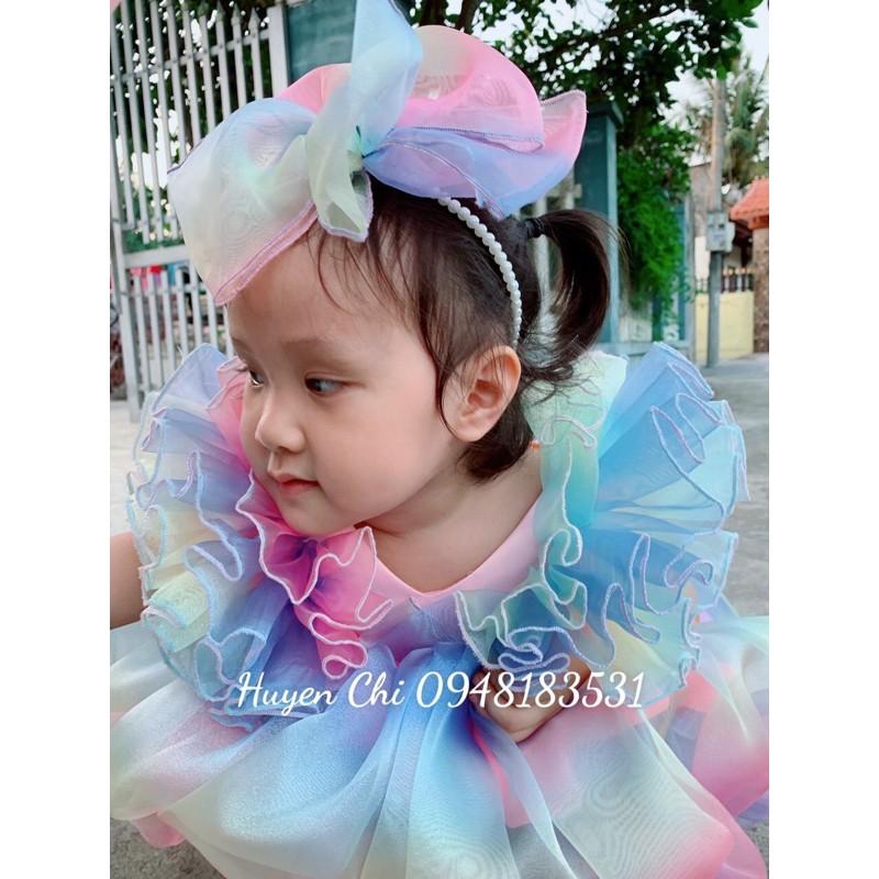 VÁY THIẾT KẾ CẦU VỒNG BÍ 2