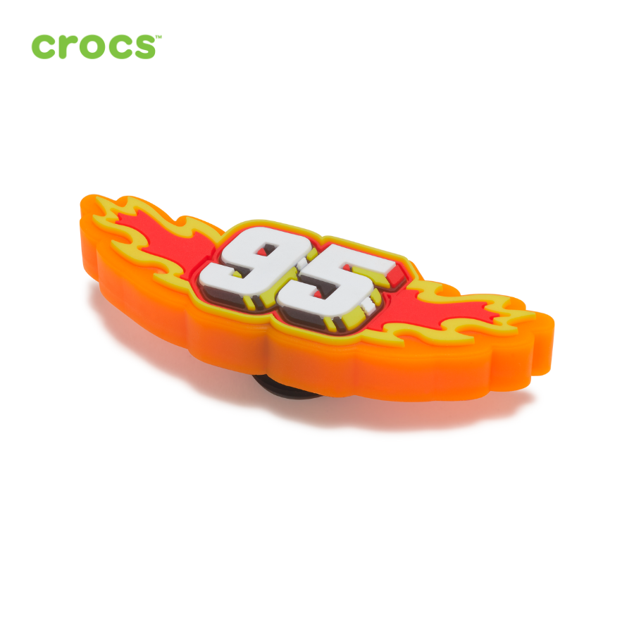 Sticker nhựa jibbitz gắn dép unisex Crocs Lightningmcqueen9 - 10008327