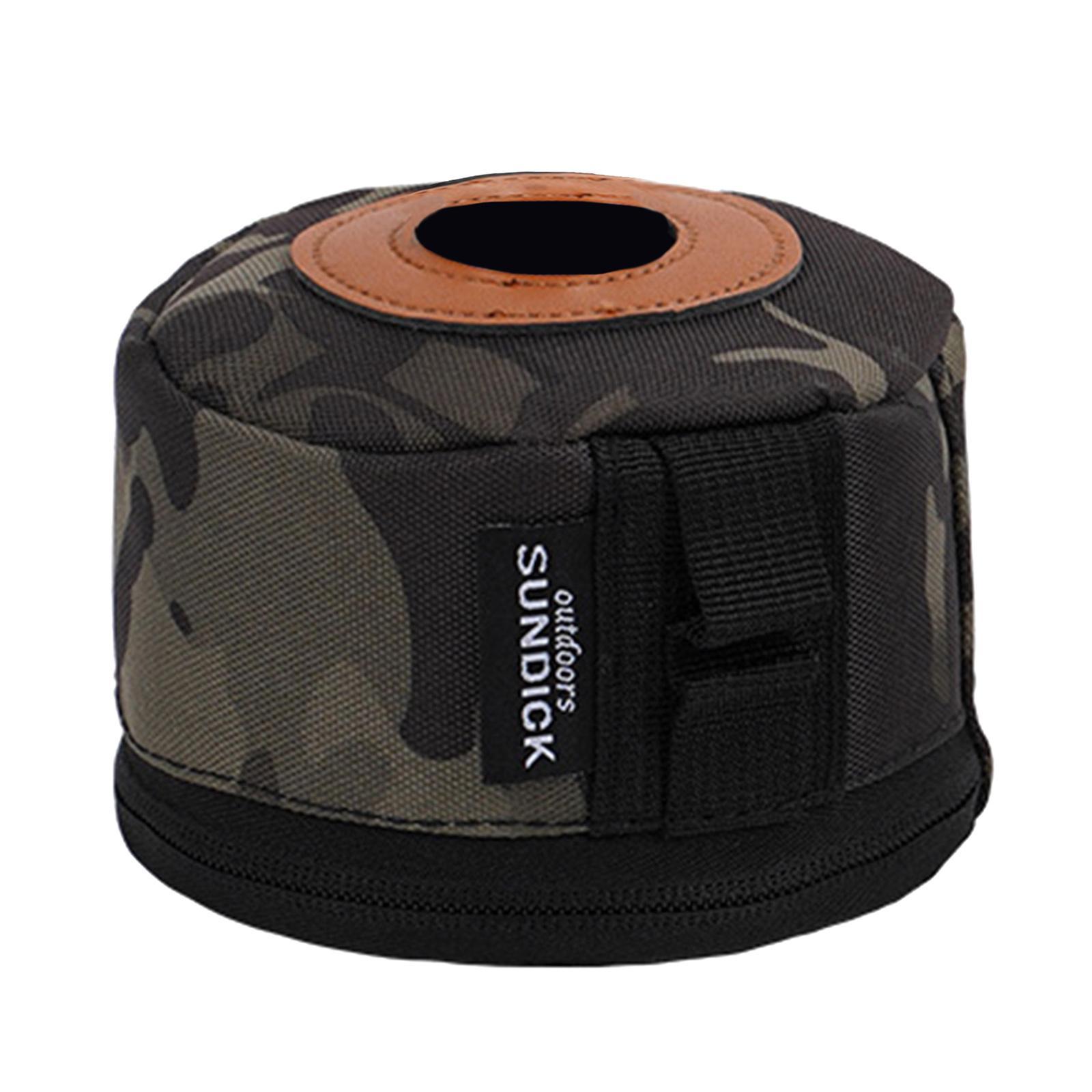 Gas Tank Protective Case Fuel Cylinder Canister Storage Cover for Picnic Travel Hiking Outdoor Camping