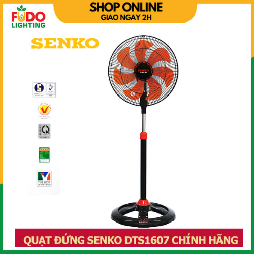 Combo thùng 2 cái Quạt đứng Senko DTS1607 - Hàng chính hãng