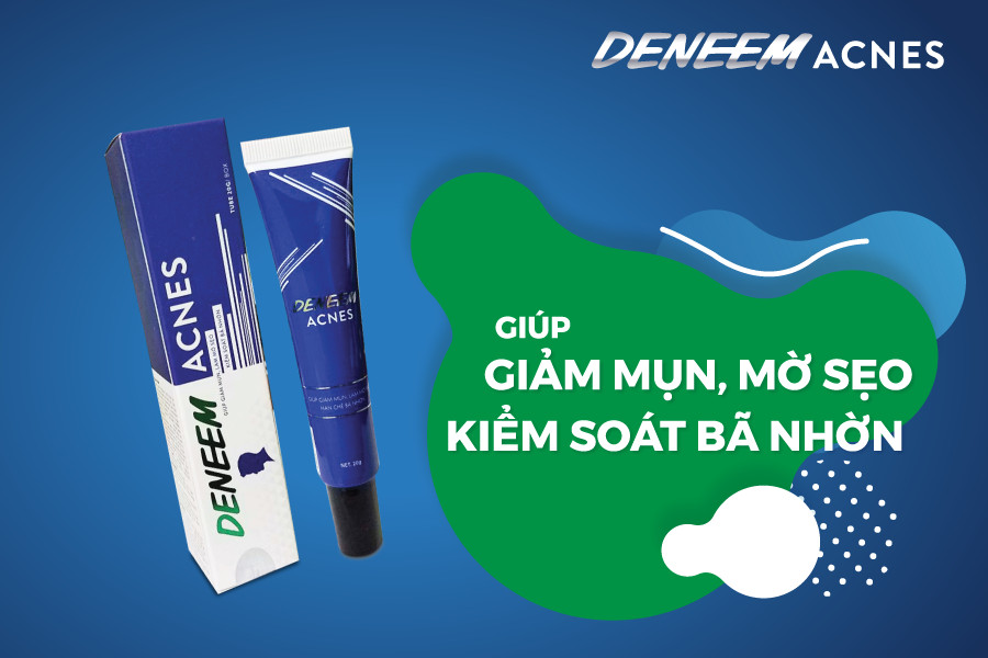 GEL NGỪA MỤN  DENEEM ACNES - DÀNH CHO NAM - Giúp giảm mụn, làm mờ sẹo, kiểm soát bã nhờn