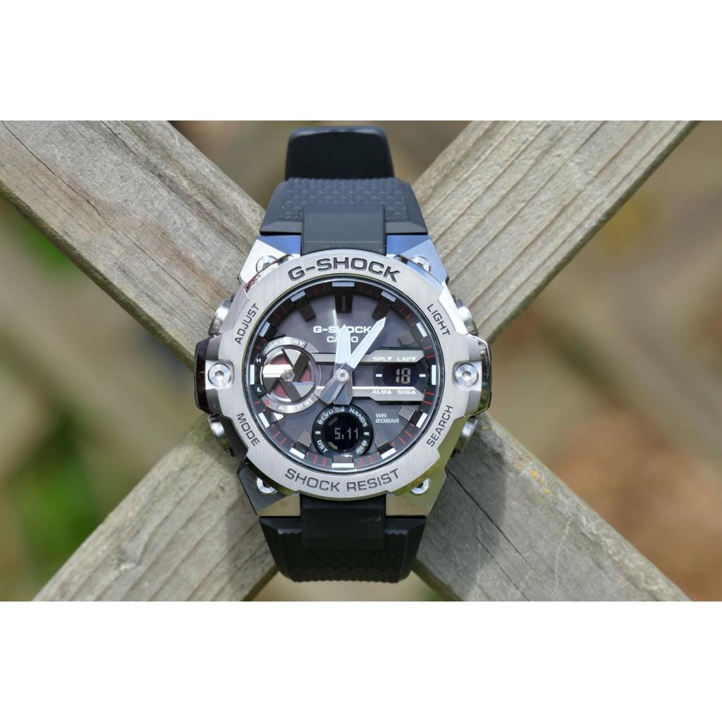 Đồng Hồ Nam Casio G-Shock GST-B400-1ADR Bluetooth - Pin Năng Lượng Mặt Trời - GST-B400-1A Chính Hãng