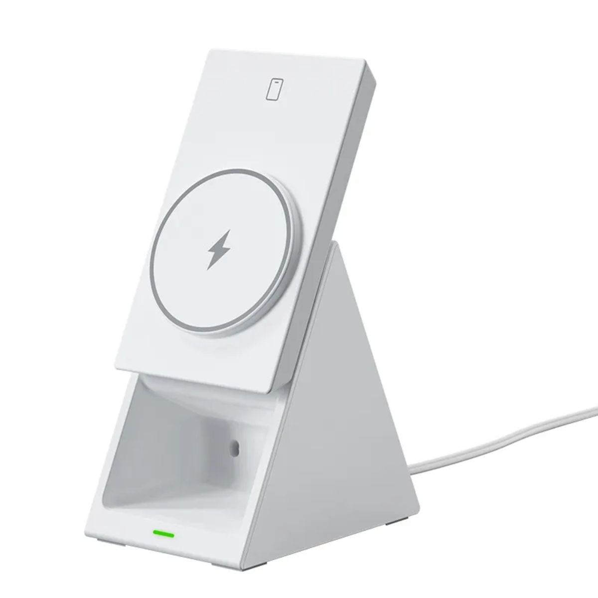 Giá đỡ điện thoại mag-safe tích hợp sạc không dây 3in 1 Choetech T600 dùng cho iphone, tai nghe và cho apple watch
