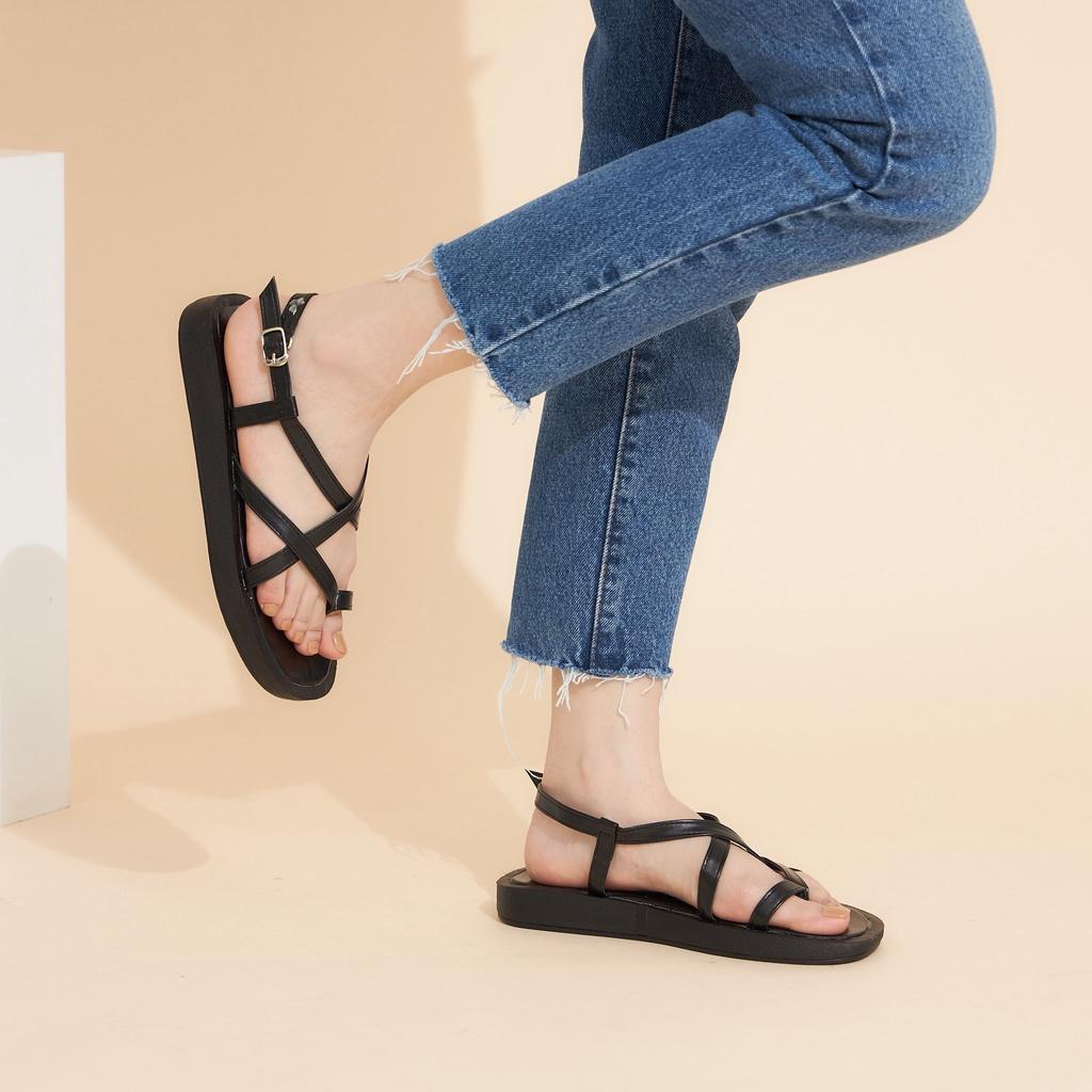 Giày MWC 2920 - Giày Sandal Đế Bánh Mì, Giày Sandal Quai Dây Xỏ Ngón Đế Bánh Mì Thời Trang