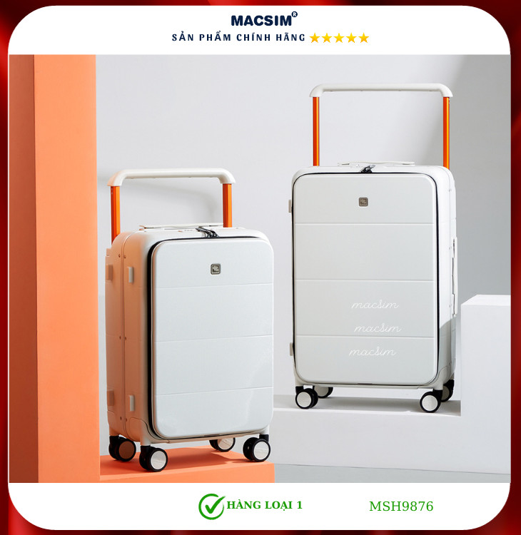 Vali cao cấp Macsim Hanke MSH9862 - Size 20 inch