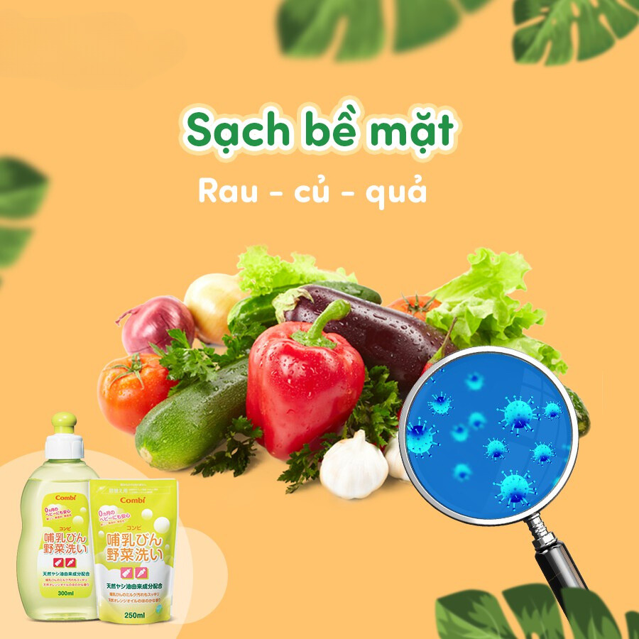 Nước rửa bình sữa Combi  (250ml)