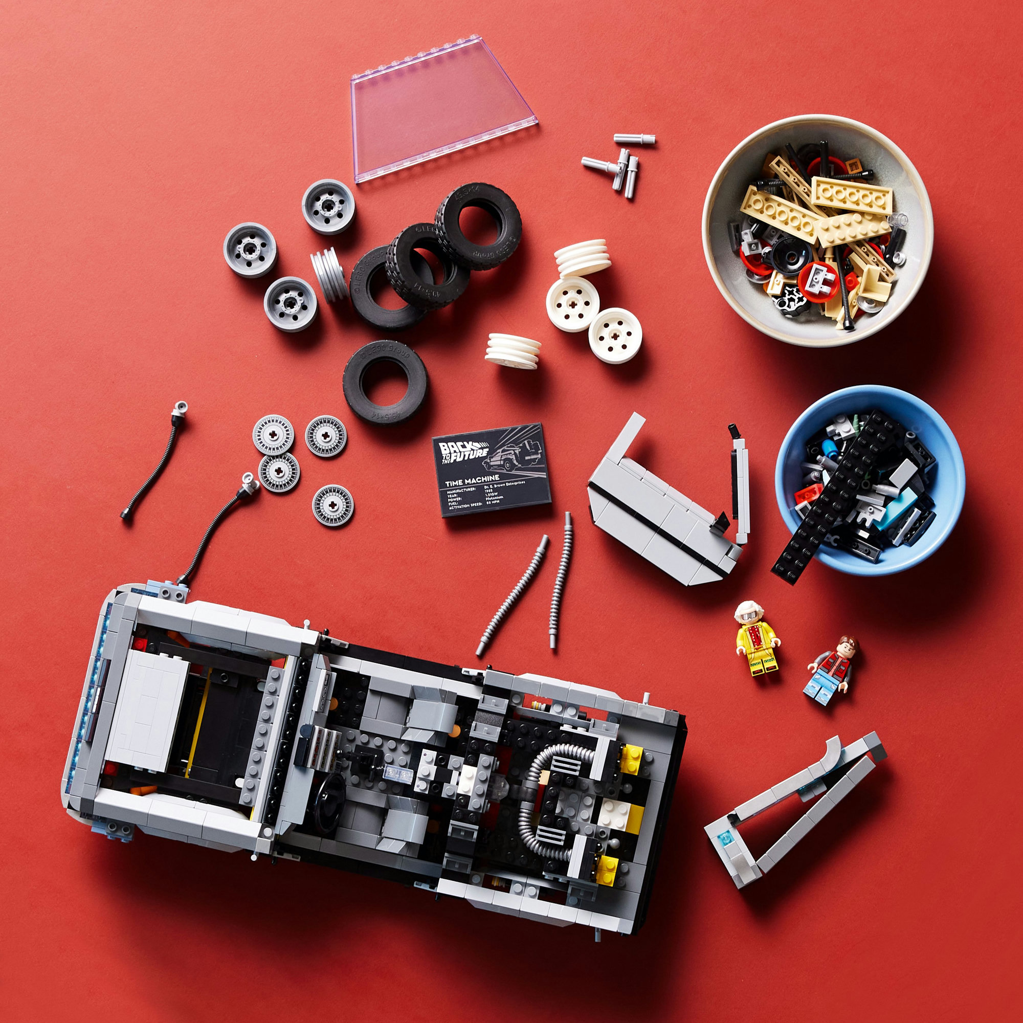 LEGO ADULTS 10300 Xe DeLorean Back to The Future (1872 chi tiết)